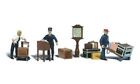 Depot Workers & Accessories N Scale (12) Woodland scenics A2211