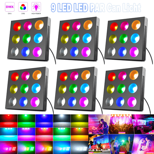 RGBW COB Wallwasher Strahler Bühnenlicht Bar DMX Disco Party Show Hallowen Deko - Bild 13 von 39