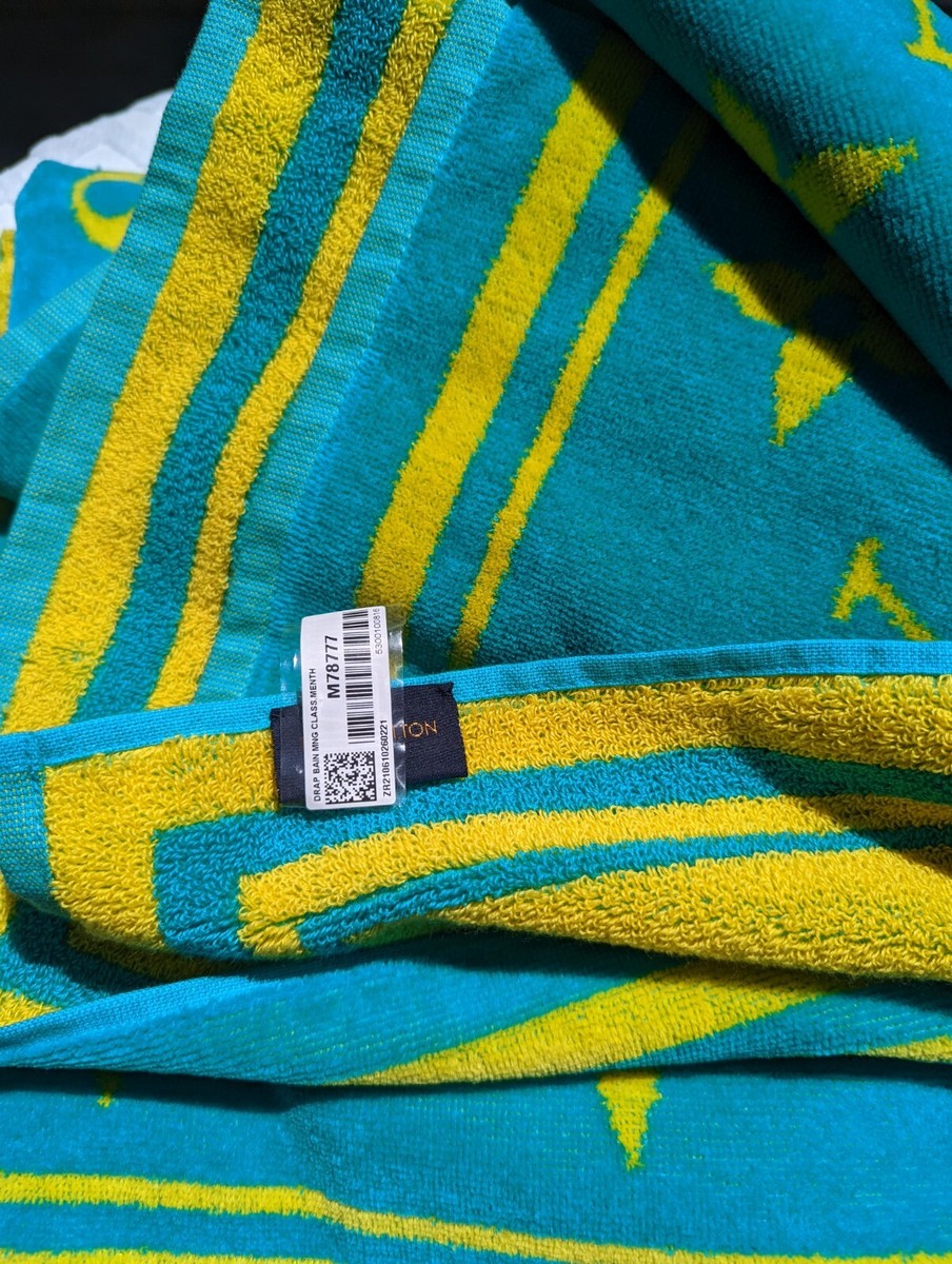 LOUIS VUITTON Vuittamins Monogram Beach Towel M78777 - BRAND NEW