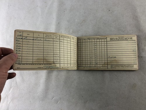 Pilot Flight Record & Log Book, 1947-48 - Bild 5 von 11