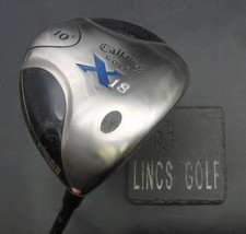 Callaway X18 10° Driver Regular Graphite Shaft Tour Edge Grip