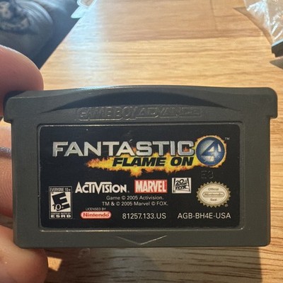 Activision Fantastic 4: Flame On Nintendo Game Boy Advance (2005) NTSC-U/C E10+