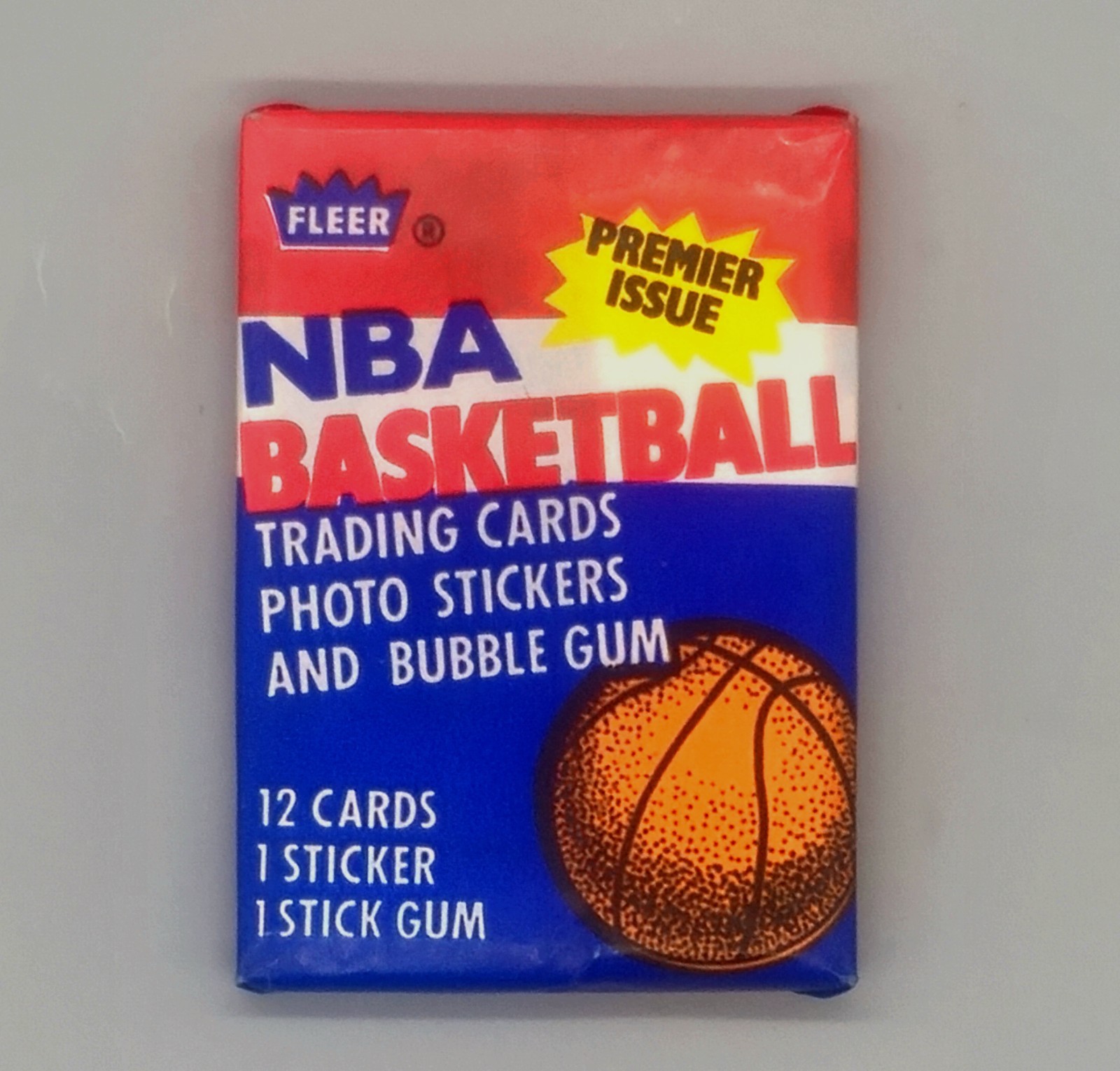 1986 FLEER BASKETBALL WAX PACK 