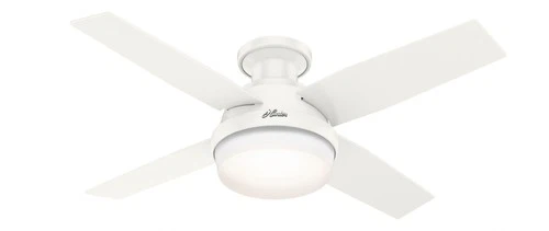 Hunter Fans - Dempsey 44 Inch Low Profile Ceiling Fan with LED Light Kit and - Picture 1 of 4