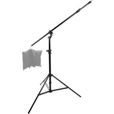 Lectronify Combo Boom 12.9' Light Stand w/ 7' Boom Arm  Sandbag 20lb Capcity