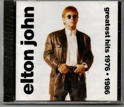 ELTON JOHN: GREATEST HITS 1976-1986 CD BRAND NEW BMG MUSIC CLUB EDITION POP ROCK