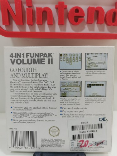 NINTENDO - GAMEBOY - 4 IN 1 FUNPAK VOLUME 2 - OVP - BOX - CLASSIC - GAME BOY -  - Bild 8 von 21