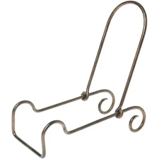 Bard's Adjustable Gold Wrought Iron Bowl, 10" x 5" x 8.75" (For 9" - 11" Bowls)