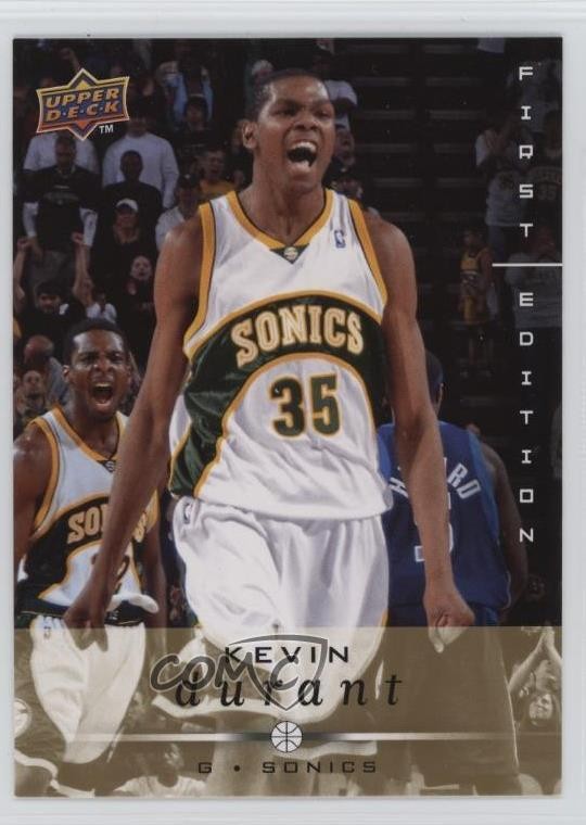 2008-09 Upper Deck First Edition Gold Kevin Durant #177 1v1