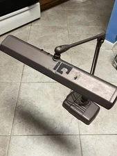 Vintage Dazor Floating Lamp Model 2324 Industrial Flourescent Lamp Works!