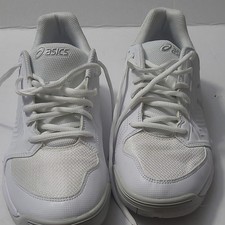 ASICS Unisex Adults Tennis Court Shoes White Lace-Up Sneakers