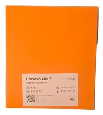 New Provox Life Stability Adhesive REF 8263 Atos Medical Box 15 pcs Exp 01/27