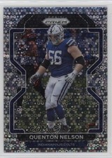 2021 Panini Prizm No Huddle Prizm Quenton Nelson #23 11ur