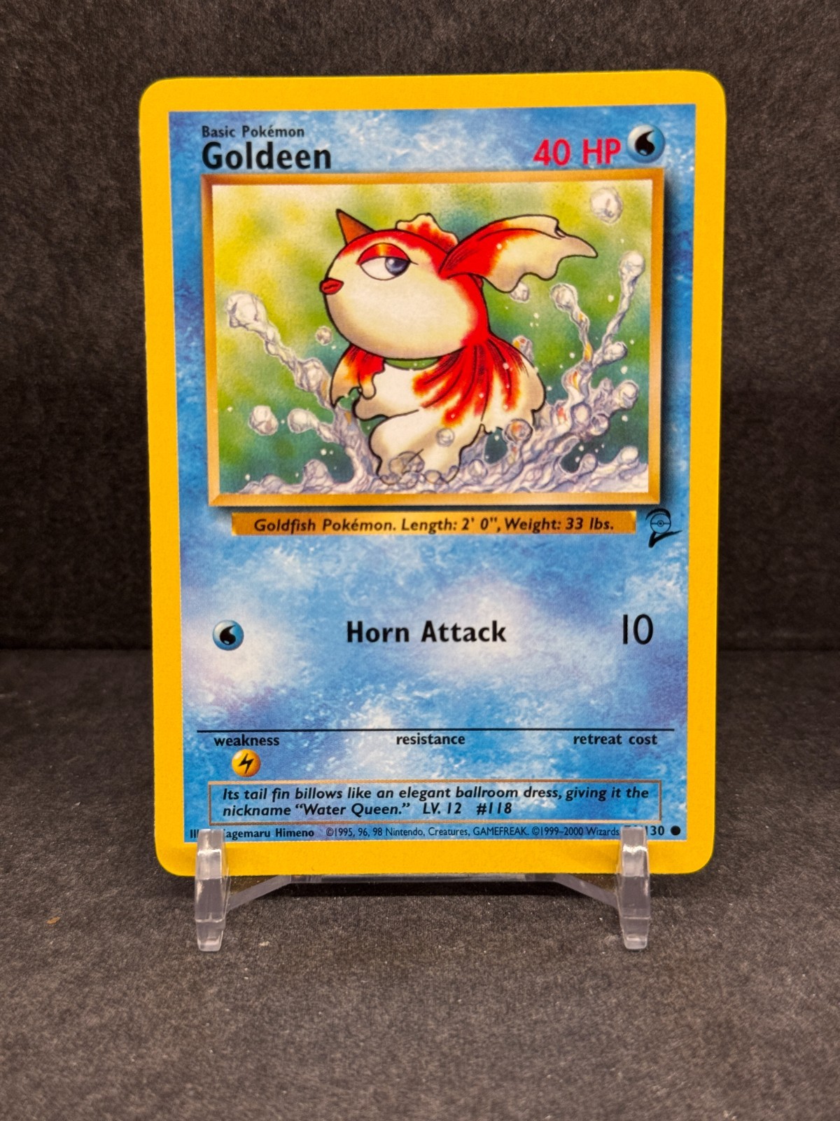 2000 Pokemon Goldeen 76/130
