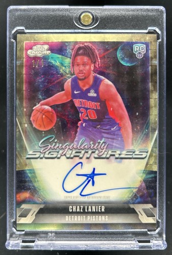 2025 Topps Cosmic Chrome Chaz Lanier Superfractor (RAW)