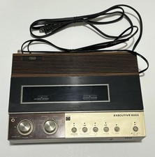 Powers On Vintage GTE Tape Player Executive 6000 General Telephone  Electronics