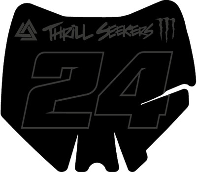 Surron 2025 Front Nummernschild Aufkleber Abziehbild Custom Dicke Grafik Sur ron LBX 37