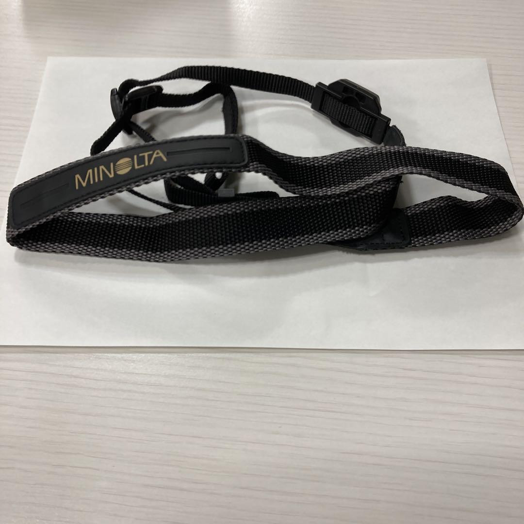 Minolta Genuine Black Nylon Adjustable Camera Strap for Alpha Sweet Series - Durable & Comfortable Design