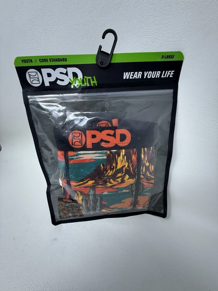 PSD Youth boys sz XL lot of 3 boxer briefs - Ja Reverse, Deserted, Sonic - Image 2 of 4