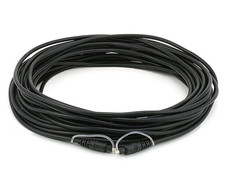 40ft Black S/PDIF Toslink Digital Optical Audio Cable
