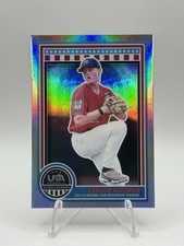 Carson Bolemon 2025 Panini Stars and Stripes Rainbow Foil USA Baseball #115
