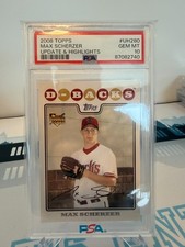 Max Scherzer Rookie Cards Checklist and Autographed Memorabilia Guide 5