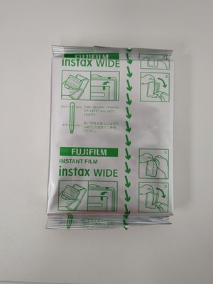Fujifilm - instax WIDE Instant Film 1X10 Pack - White