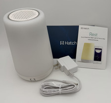 Hatch Rest Sound Machine Night Light Time-to-Rise Alarm Factory Refurbished