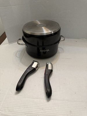 MAGMA NESTABLE 10 PIECE JET  BLACK / SLATE BLACK INDUCTION
