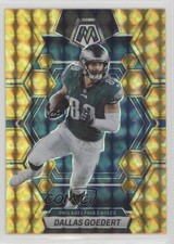 2023 Panini Mosaic Reactive Yellow Mosaic Prizm Dallas Goedert #195 01sb