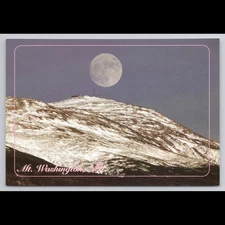 Vintage Postcard Mount Washington New Hampshire 2001 Unposted Scenic View Rivers