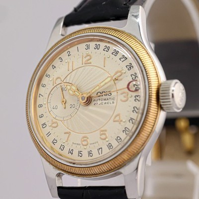 **NEAR MINT** ORIS Big Crown 7462 Automatic Pointer Date Small Second 32mm Men's
