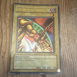 Left Arm of the Forbidden One LOB-123 Ultra Rare