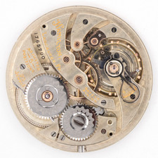 Hamilton Grade 920 Model 1 12-Size 23-Jewel Antique Pocket Watch Movement, Runs