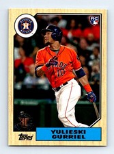 #87-97 2017 Topps 1987 Baseball Yulieski Gurriel RC Houston Astros