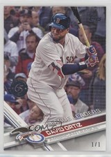 2017 Topps Transcendent Party 65th Anniversary Stamp 1/1 David Ortiz HOF uk2