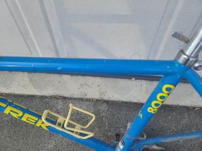 Vintage Trek 8000 frame & fork mountain Bike mtb Easton Small | eBay