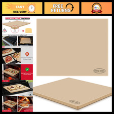 Extra Large 20x16 Inch Pizza Stone for Oven & Grill, Heavy Duty, 15.8 lbs