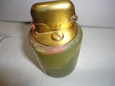 C 1930S. THORENS TABLE Single Claw Lighter Onyx Base. SWISS MADE. RARE..