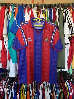 BARCELONA 1995 1997 HOME FOOTBALL SHIRT SOCCER JERSEY KAPPA sz M
