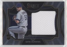 2021 Panini Select Horizontal Rookie Jumbo Swatches Dane Dunning #HRJS-DD 0c6