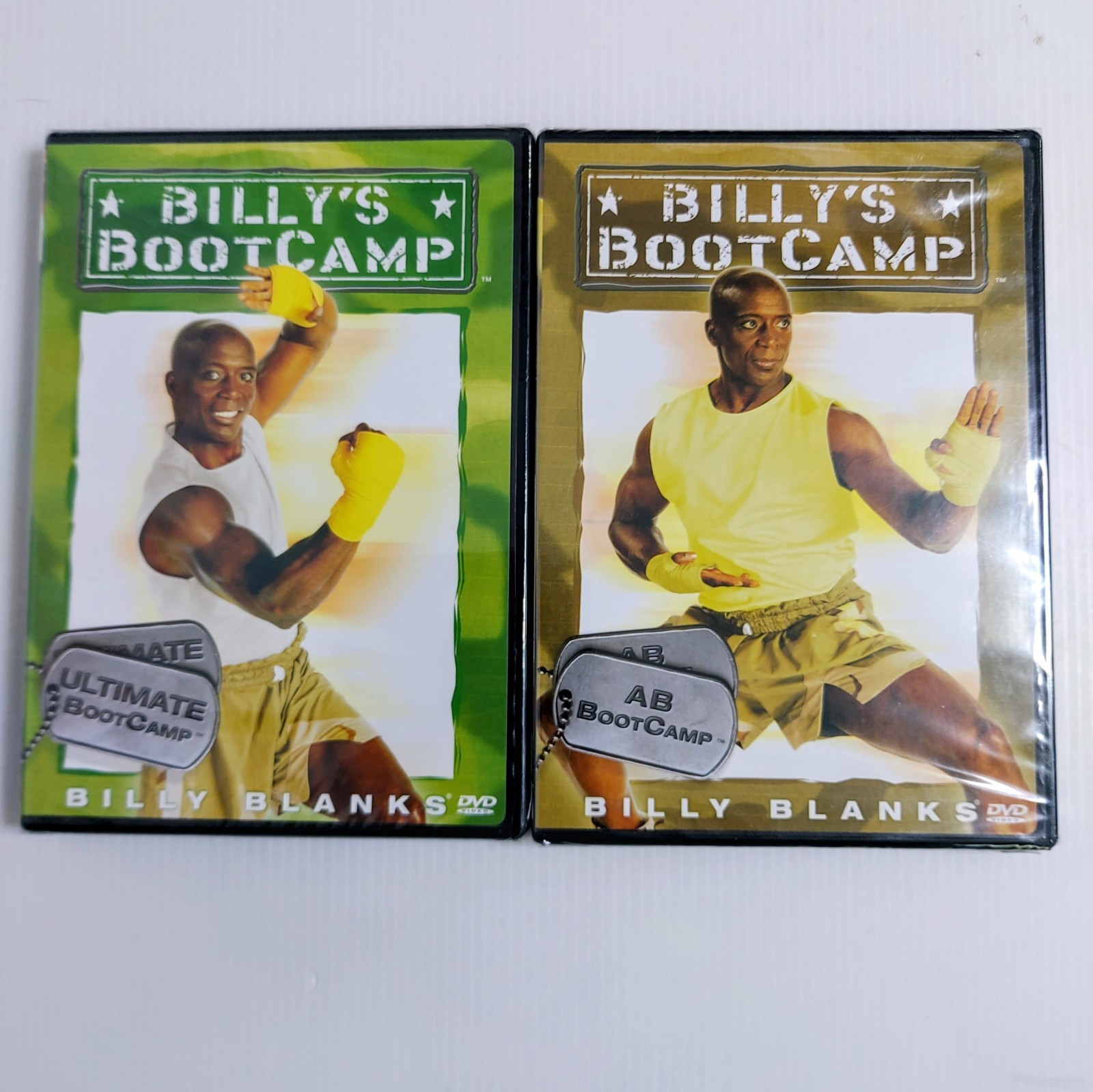 Billy Blanks Tae Bo Bootcamp DVD Bundle Ultimate AB Cardio Fitness Workout