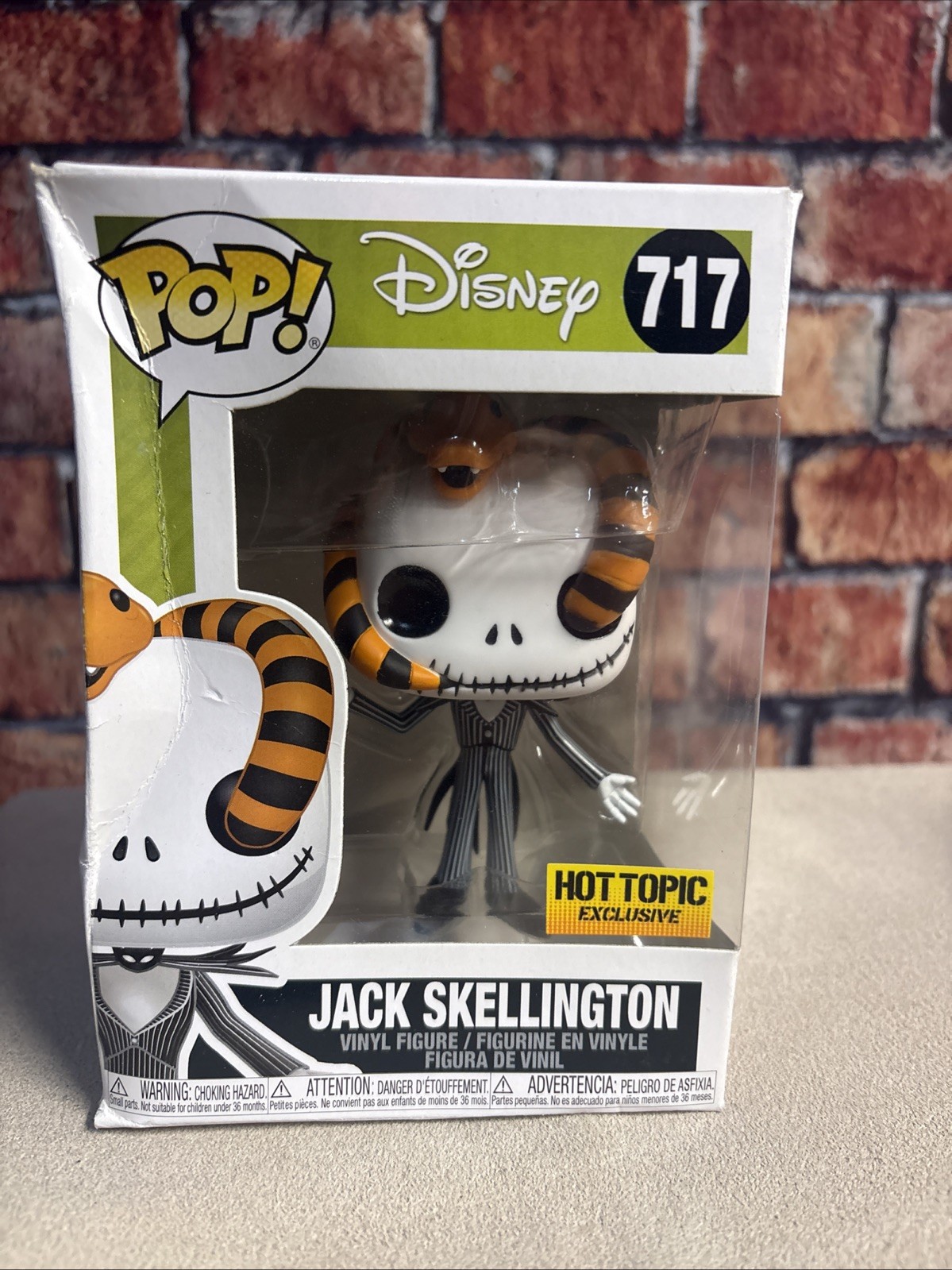 Funko Pop Jack Skellington #717 – Hot Topic Exclusive Disney Figure