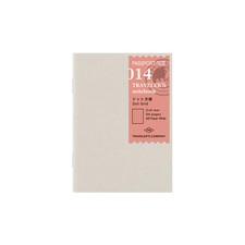 Travelers Company Traveler's Notebook Refill Passport Size Dot Grid Notebook 014