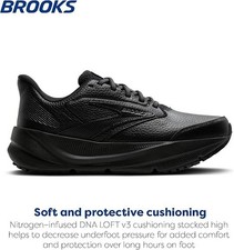 Brooks Men Ghost Max Slip Resistant Walk Balanced Cushion Medium New Authentic