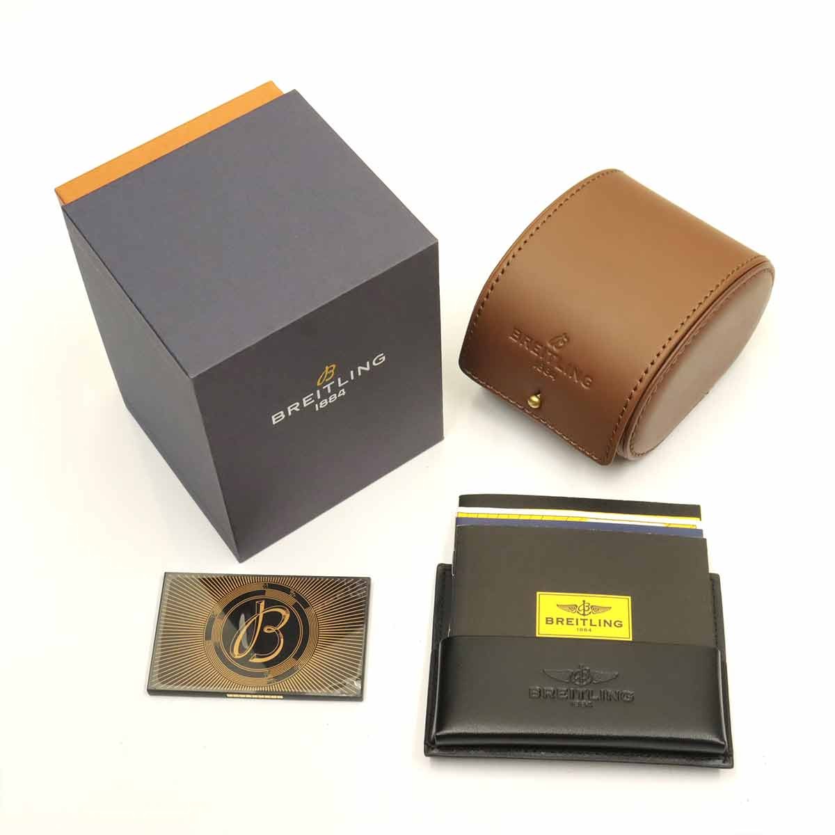 BREITLING Galactic A71356 Date Quartz White Shell Dial 8P Diamond 90321252 image 2