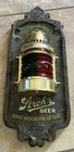 VINTAGE 1970'S STROH'S BEER SHIPS LANTERN "WELCOME ABOARD" LIGHTED STROHS SIGN