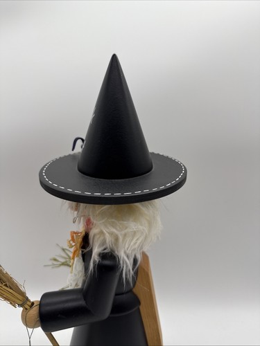 RARO Christian Ulbricht DOLCETTO O SCHERZETTO Halloween Strega Schiaccianoci Tedesco 16" HTF - Foto 7 di 24