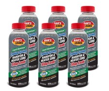 Bar's Leaks Liquid Aluminum Radiator And Heater Core Stop Leak. 6 Pack