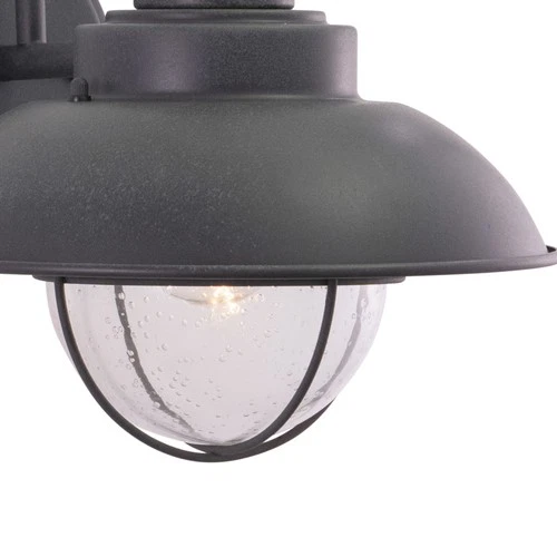 Vaxcel Lighting T0252 Harwich 1 Light 9"H Outdoor Wall Sconce - Black - Picture 3 of 12